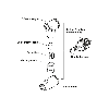 M12A Mâle Droit 5p; Bornes à vis, Ø6-8mm PG9