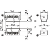 Insert mâle à visser pour sections jusqu'à 2,5 mm², 1-10 contacts