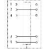 M12A Fem Coudé 5p; Bornes à vis, <0.75mm², Ø6-8mm; Blindé