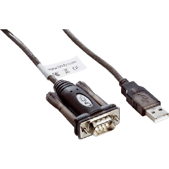 D-Sub Mâle Droit 9p/USB-A Mâle Droit; Câble (RS-232, USB)-Lire la description