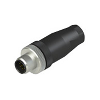 M12A Mâle Droit 8p; Bornes à câbler 4-7mm²