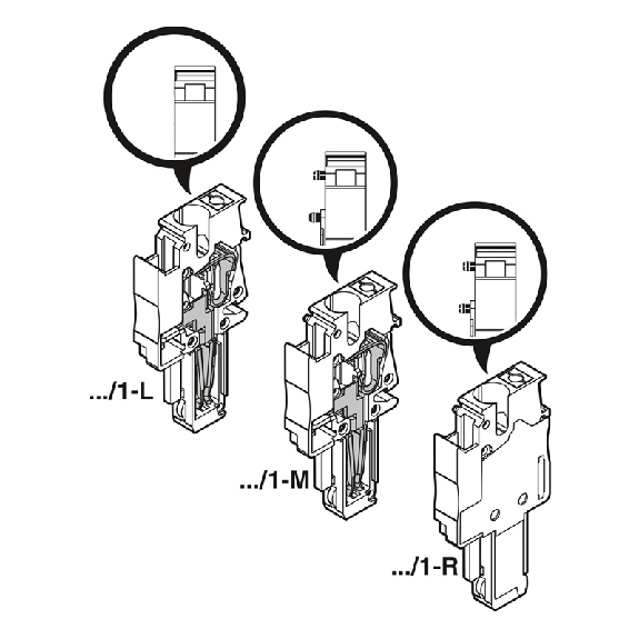 Connecteur Push-in / enfichable, 2 pôles, 0,2 - 6 mm², gris Connecteur Push-in / enfichable, 2 pôles, 0,2 - 6 mm², gris-Lire la description