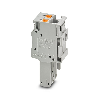 Connecteur Push-in / enfichable, 2 pôles, 0,2 - 6 mm², gris