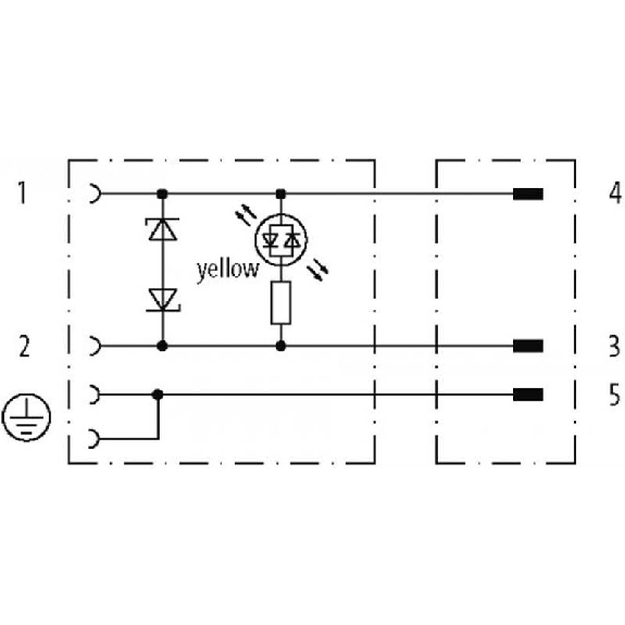 EV Forme A 18mm 24V LED+ATP/M12 Mâle Droit; PUR 3x0,75 Noir 0,4m-Lire la description