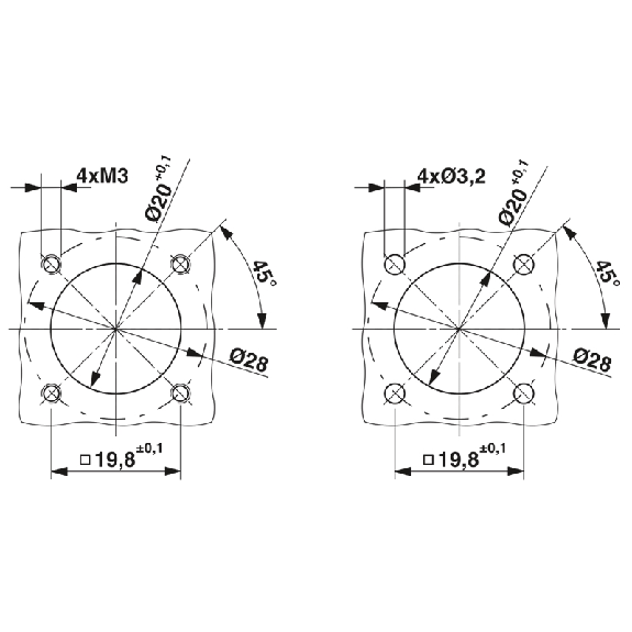 Embase M23-N Mâle Droit 8+1p; Bornes à souder Blindé-Lire la description