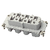 Insert femelle BA6 connexion à vis avec lame de protection 1 à 6