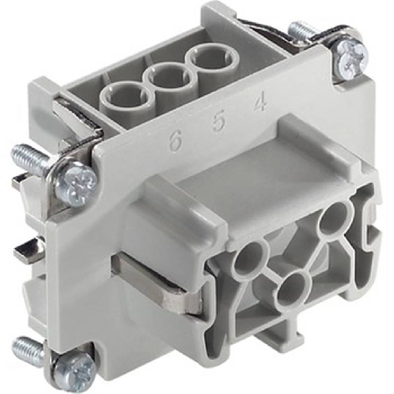 Insert, raccord à vis, femelle, avec protection de fil, 1-6 Insert, raccord à vis, femelle, avec protection de fil, 1-6-Lire la description