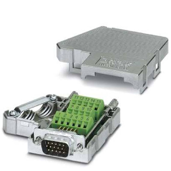 Connecteur mâle D-SUB , 15 pôles, mâle-Lire la description