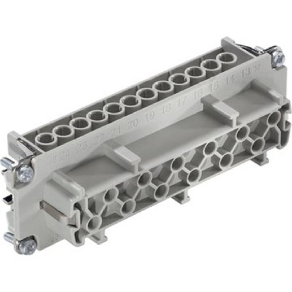 Insert, raccord à vis, femelle, sans protection de fil, 1-24-Lire la description