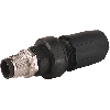 M12A Mâle Droit 4p; Bornes guillotines 0.5-1.0mm², sans PE