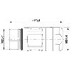 M23 Mâle Droit 8+1p; Blindé; Bornes à souder, Ø3-14,5mm