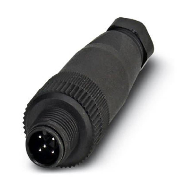 M12A Mâle Droit 5p; Bornes à vis Pg7-Lire la description