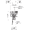 Y-M12A Mâle 5p/2x M12A Fem 4p
