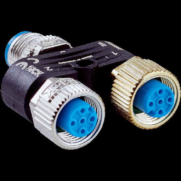 Y-M12A Mâle 5p/2x M12A Fem 4p-Lire la description