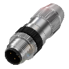M12A Mâle Droit 3p; Bornes guillotines (x3) 0.14-0.34mm², Ø2.9-5.4mm