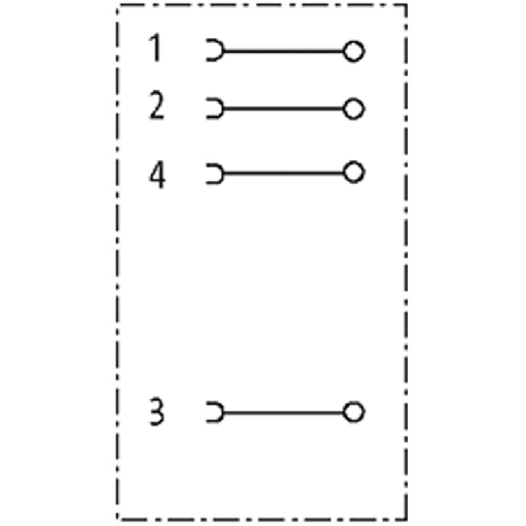 M12A Fem Coudé 4p; Bornes à vis <0.75mm², Ø4-6mm Pg7-Lire la description