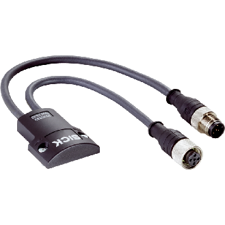 Connecteur système deTec4 SP1, M12 Mâle 5 pôles + M12 Fem 5 pôles-Lire la description