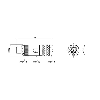 M12A Mâle Droit 8p; Bornes à vis 0.14-0.5mm², Ø4-6mm (30V)