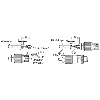 M12A Mâle Droit 8p; Bornes autodénudantes, Ø5-9.7mm Blindé