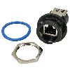Connecteur modulaire 8p8c (RJ45, Ethernet) Droit Blindé Cat6