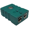 Connecteur standard femelle thermocouple K, - 50 °C à + 210 °C