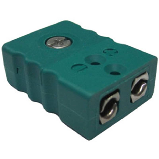 Connecteur standard femelle thermocouple K, - 50 °C à + 210 °C-Lire la description
