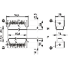 Insert femelle à visser pour sections jusqu'à 2,5 mm², 1-10 contacts