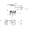 M12A Fem Coudé 4p Bornes à vis (x4) 0.14-0.75mm², Ø4-6mm Pg7