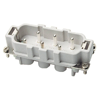 Insert mâle BA6 connexion à vis avec lame de protection 1 à 6-Lire la description