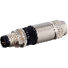 M08A Mâle Droit 4p; Bornes guillotines 0.14-0.34mm², Ø2.5-5.1mm