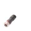 M08A Fem Droit 3p; Bornes à souder (x3) 0.14-0.34mm², Ø3.5-5mm
