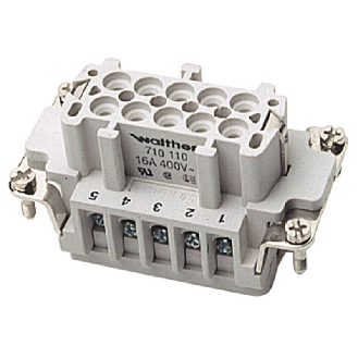 Insert femelle B10 connexion à vis avec lame de protection 1 à 10-Lire la description