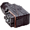 Connecteur Q7 (AC) Fem Coudé 7p Bornes à vis