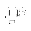 M12A Mâle Coudé 5p Inox; Bornes à vis (x5) 0,25-0,75mm², Ø4-6mm (PG7)