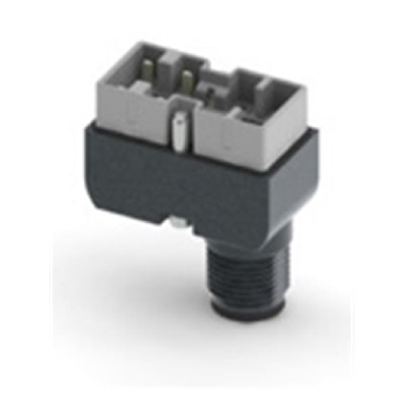 Connecteur métal pour NA et NB avec bloc contact B11 / M12 axial-Lire la description