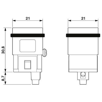 Insert mâle 5+PE, à sertir, taille: D7-Lire la description