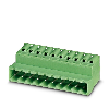 Connecteur mâle pour C.I., 2,5mm², 12A, mâle 12 pôles, 5.08mm, vert