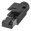 RJ45 Mâle Droit 4p; Bornes CAD (x4) 0.2-0.34mm², Ø6.1-6.9 mm