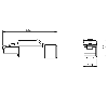 RJ45 Mâle Droit 4p; Bornes CAD (x4) 0.2-0.34mm², Ø6.1-6.9 mm