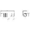 M16 Mâle Droit 8p; Bornes à souder (x8), Ø4-6mm