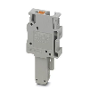 Connecteur, Push-in / enfichable, 1 pôle, 0,2 - 6 mm², gris