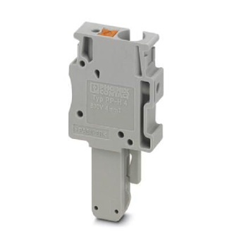 Connecteur, Push-in / enfichable, 1 pôle, 0,2 - 6 mm², gris-Lire la description