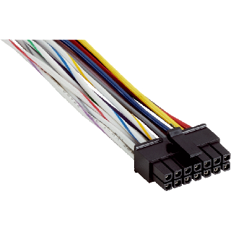 Connecteur MOLEX 43025-14P, 14 fils, 0,9m (TDC PWR + AIN/DIO)-Lire la description
