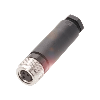 M08A Fem Droit 3p; Bornes à vis (x3) 0.14-0.5mm², Ø3.5-5mm
