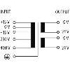 Transfo. cont. isol. MST+ 1000VA IN: 230/400VAC OUT: 24VAC-48VAC