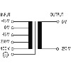 Transfo. cont. isol. MTS 100VA IN: 230/400VAC ±15VAC OUT: 230VAC