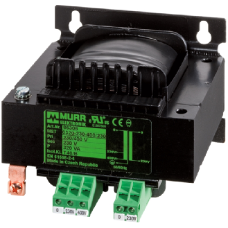 Transfo. cont. isol. MST 630VA IN: 230/400VAC OUT: 24VAC-Lire la description