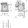 Transformateur, 1.0kVA, 1p, côté primaire 400V, côté secondaire 230V