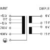 Transfo. cont. isol. MST 2500VA IN: 230-400VAC ±15VAC OUT: 2x115VAC