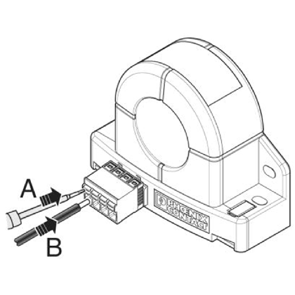 Transformateur de courant 0-100 A, sortie 0-10 V-Lire la description